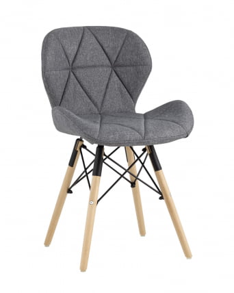 Стул Бон рогожка Темно-серый_0