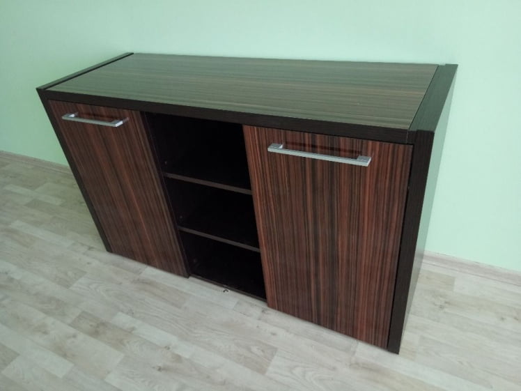 Тумба с фригобаром MTF 140 Макассар/Венге Магия_2