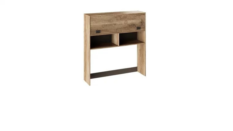 Шкаф настольный Пилигрим ТД-276.15.11 Дуб rаньон светлый/Серый_0