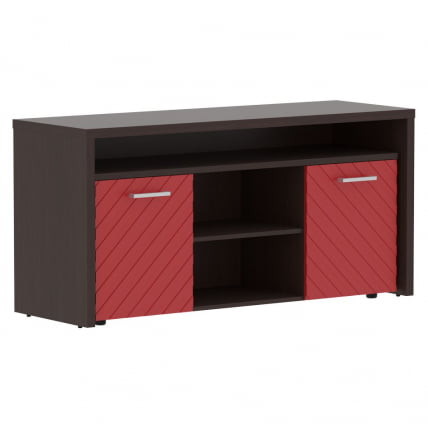 Тумба с фригобаром Torr LUX TLTF-3D Венге Магия Красный_0