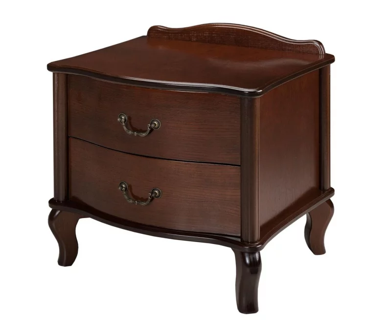 Тумба прикроватная Джульетта (2 ящика) Орех_0