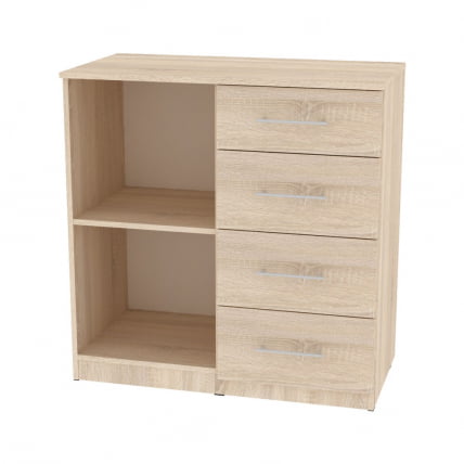 Комод Калисто(К17)923х902х468ручкарейлинг160мм(ЯШС) / Калисто(K17)923х902х468ручкарейлинг160мм(ЯШС)_1