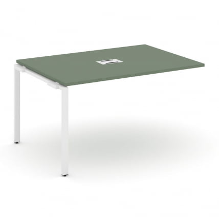 Проходной наборный элемент переговорного стола CONCEPT CN.NPRG-013 Кобо Белый_0