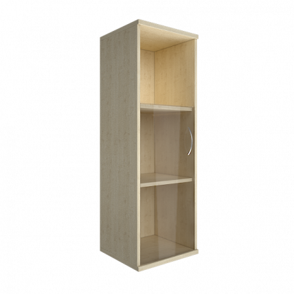 Шкаф средний узкий левый Riva А.СУ-2.2 Л Клен_0