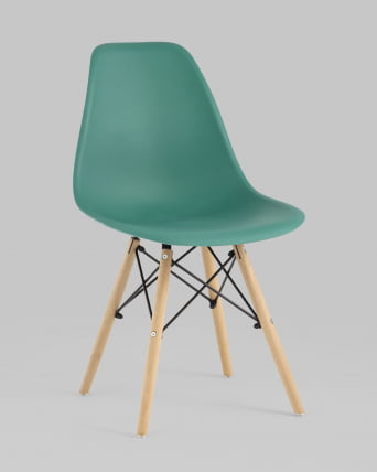 Стул Eames Style DSW серо-зеленый 4 шт. комплект (разборный каркас)_1