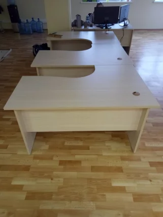 Стол эргономичный левый Альфа 63.62 Дуб кобург_2