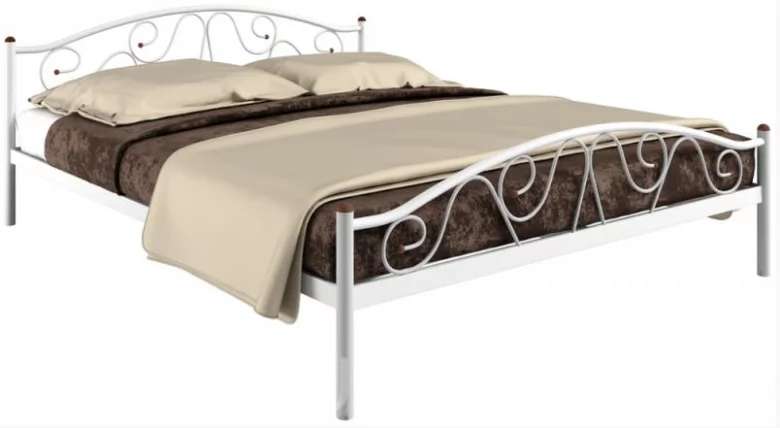 Кровать Ангелина Plus 1400х1900 Белая_0