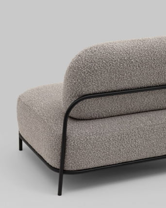 Диван Стоун new ткань букле серо-бежевый_4