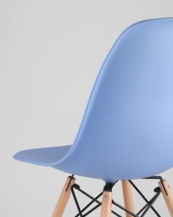 Стул Eames DSW Голубой_6