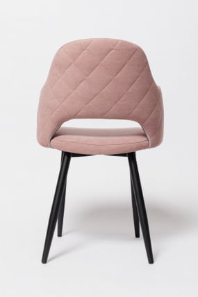 Стул К14 black Розовый (РС-12\ч)_2