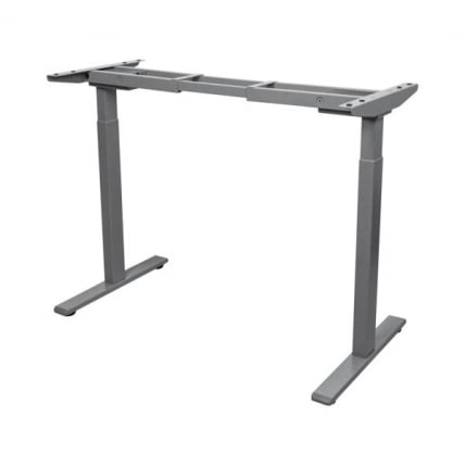 Подстолье для стола с электроприводом и регулировкой высоты 2 мотора, память 3 уровня высоты, серый_0