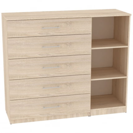 Комод Калисто(K41)1147х1352х468ручкарейлинг160мм(ЯШТ-ЯШС)_1