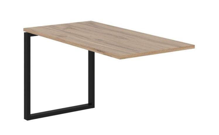 Брифинг-приставка EDIS EQB 1367 Дуб Денвер светлый Черный_0