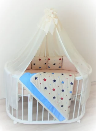 Кровать-трансформер 6-в-1 Merry Happy 01 Белая_10