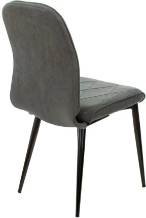 Стулья для кухни Бюрократ KF-3 Серый Alfa 44 2 шт._4