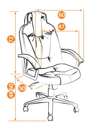 Компьютерное кресло NEO (3) Черный/красный_6