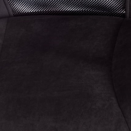 Кресло STAFF флок/ткань, черный, 35/W-11_6