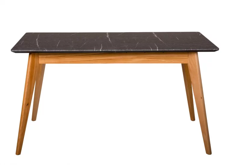 Стол раскладной Лунд 140-180 БУК-Мрамор Графит_3