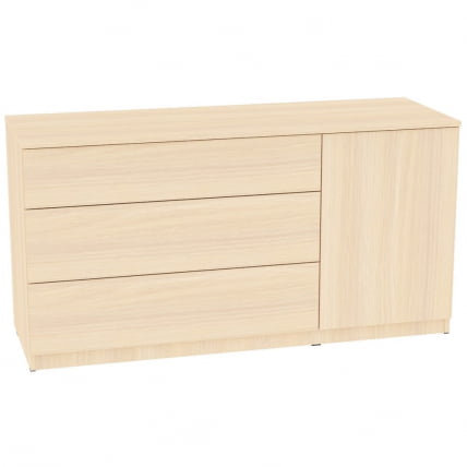 Комод Калисто(К47)699х1352х468ПУСХтоОПЕН(ДМ) / Калисто(K47)699х1352х468PUSHtoOPEN(ДМ)_0