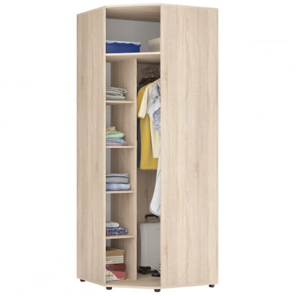 Шкаф распашный Алиса(H6)2230х854х854сторцевойручкой(ДВ)_1