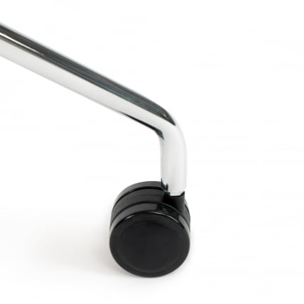 Стул офисный HANSEN (mod. 606-1) Черный/хром_7