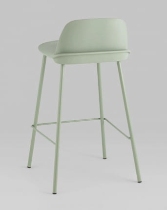 Стул полубарный Mist Серо-зеленый_5