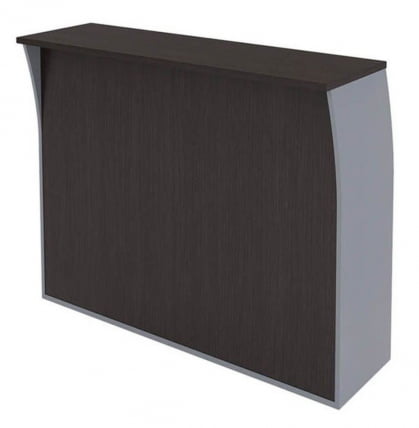 Стойка ресепшн прямая IMAGO РС-3 PC-3 Венге Магия Металлик_0