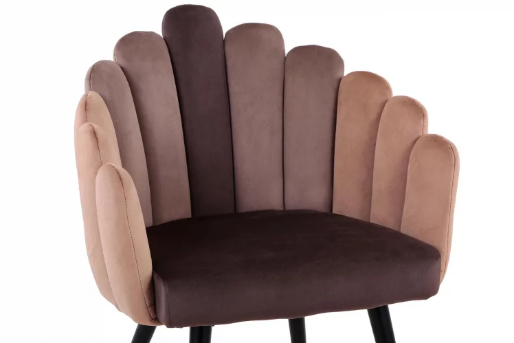 Кресло Камелия велюр Шоколад_6