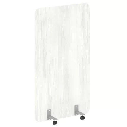 Перегородка на металлических опорах, на роликах R-line DP.R-100-180 Снежная Патина_0