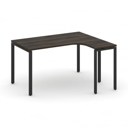 Стол эргономичный правый CONCEPT CN.SA-001(R) Дуб Мали Черный_0