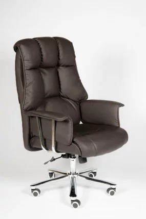 Кресло офисное Президент H-1133-322 Темно-коричневый_6