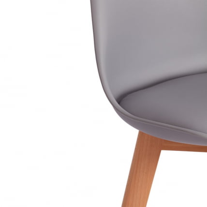 Стул барный TULIP BAR (mod. C1014H-1) / 1 шт. в упаковке пластик/дерево, 42 х 47,5 х 104 см, Grey (серый) 92717 / натуральный_7