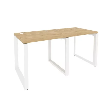 Рабочая станция на О-образном м/к ONIX O.MO-RS-2.0.7 Тиквуд Светлый/Белый_0