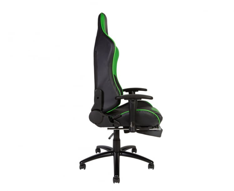 Игровое кресло Lotus GTS RF-8066E Черный/Зеленый_2