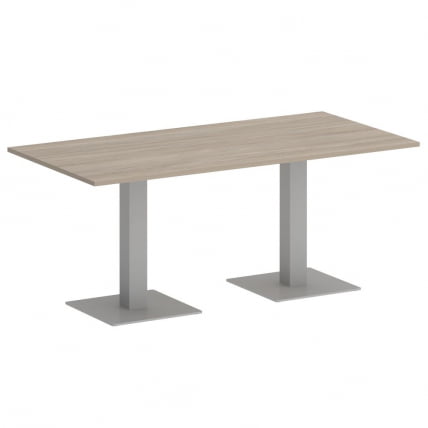 Стол прямоугольный HOME OFFICE VR.SP-5-180.2 Дуб Аттик/Серый металл_0
