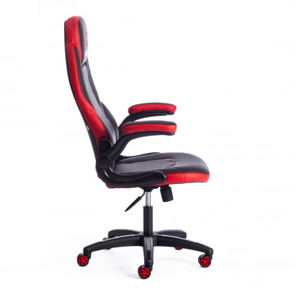 Кресло BAZUKA кож/зам, черный/красный, 36-6/36-6/06/36-161_1