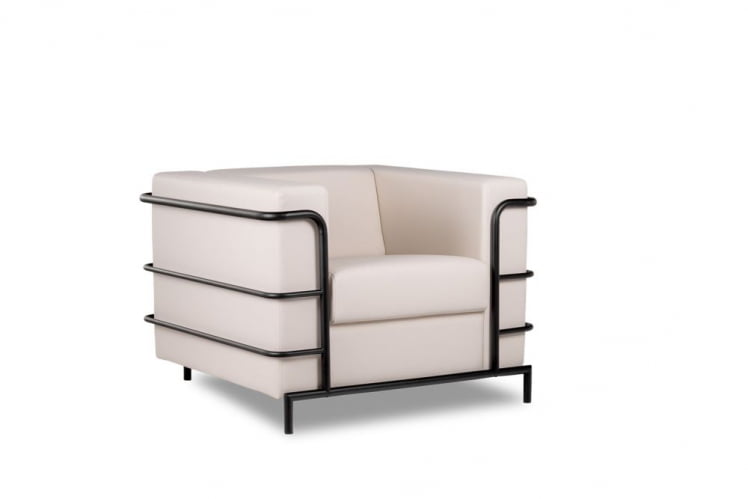 Кресло Аполло 2.0 (1Д) Кремово-белый Euroline 907_0