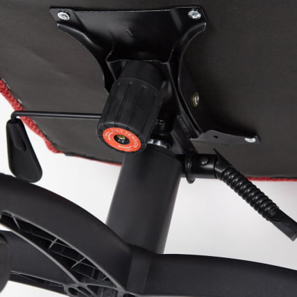 Кресло DUKE ткань, красный/черный, MJ190-11/TW-11_11