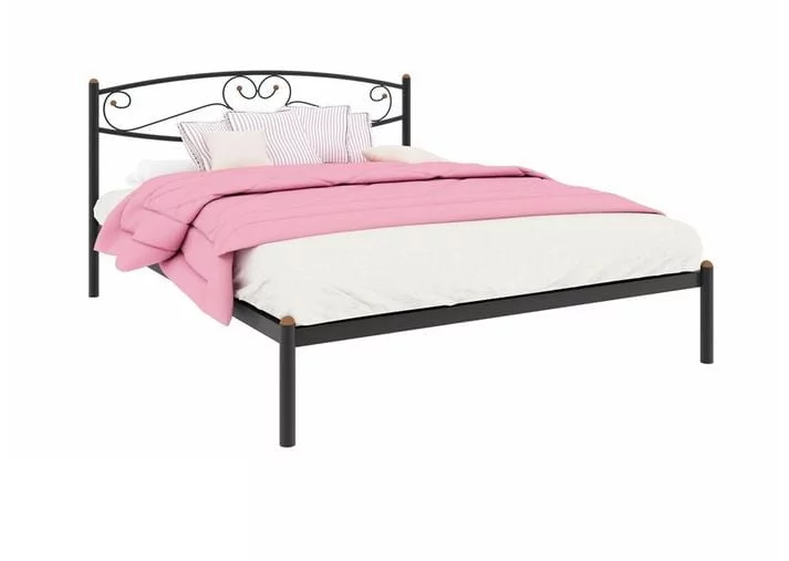 Кровать Каролина 1400х1900 Черная_0