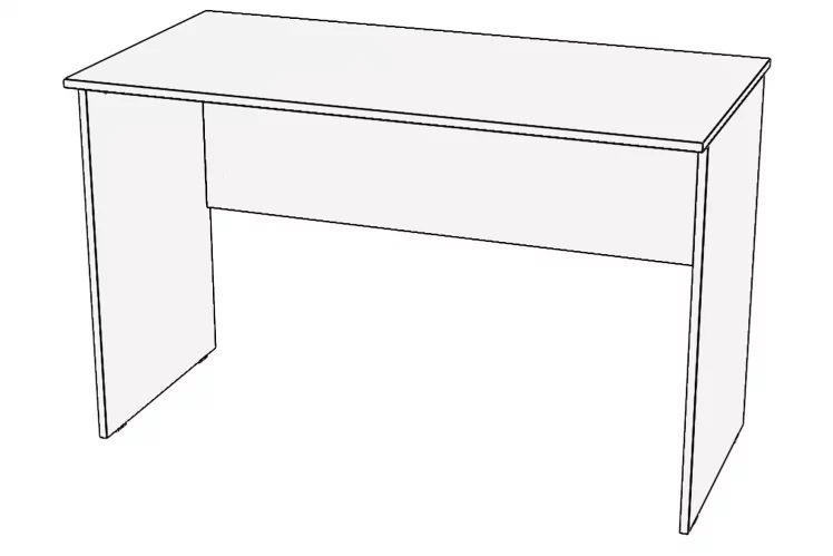 Стол офисный СО 1200-16 Белый_0