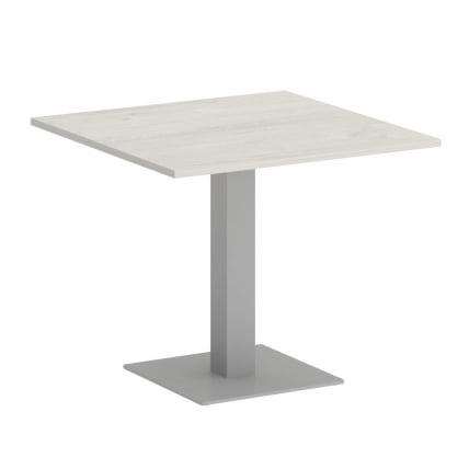 Стол журнальный квадратный HOME OFFICE VR.SP-5-90.2 Дуб Наварра/Серый металл_0