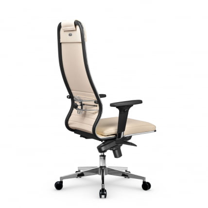 Кресло руководителя Metta L 1m 38К2/2D Infinity Easy Clean (MPES) Комплект 3 Молочное_3