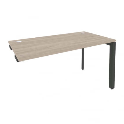 Стол-приставка на П-образном м/к к опорным элементам ONIX O.MP-SPR-3.7 Дуб Аттик/Антрацит_0