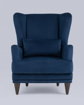 Кресло Скотт велюр Темно-синий_2