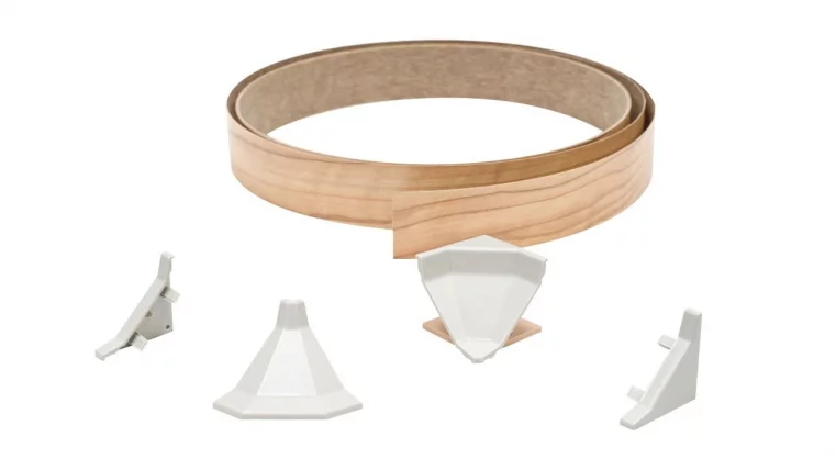 Плинтус кухонный пристенный ДО-007 Оливия (Светлая)_2