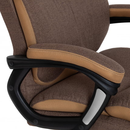 Кресло DUKE ткань, коричневый/бронзовый, фостер 4/TW-21_6