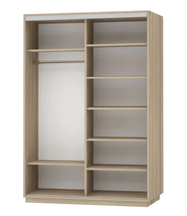 Шкаф-купе двухдверный Экспресс Дуо 1600х2400h Улица/Дуб сонома_1