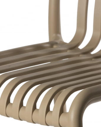 Стул полубарный DOBRIN CHLOE Бежевый_8