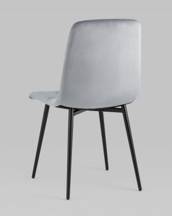 Стул Одди велюр Серый_5