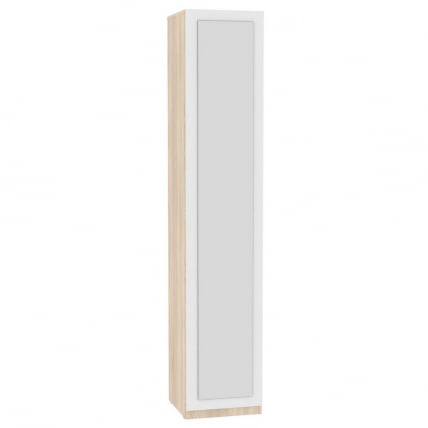 Шкаф распашный R-230х45х60-1-PO-M(ДСС-Белый)_0